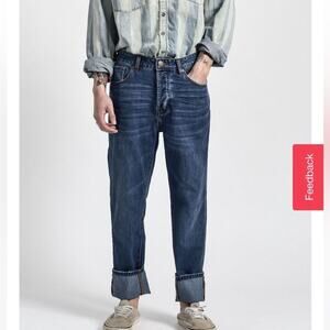 NWT ONE TEASPOON BLUEMOON MR CLASSICS STRAIGHT LEG JEANS SIZE 36R